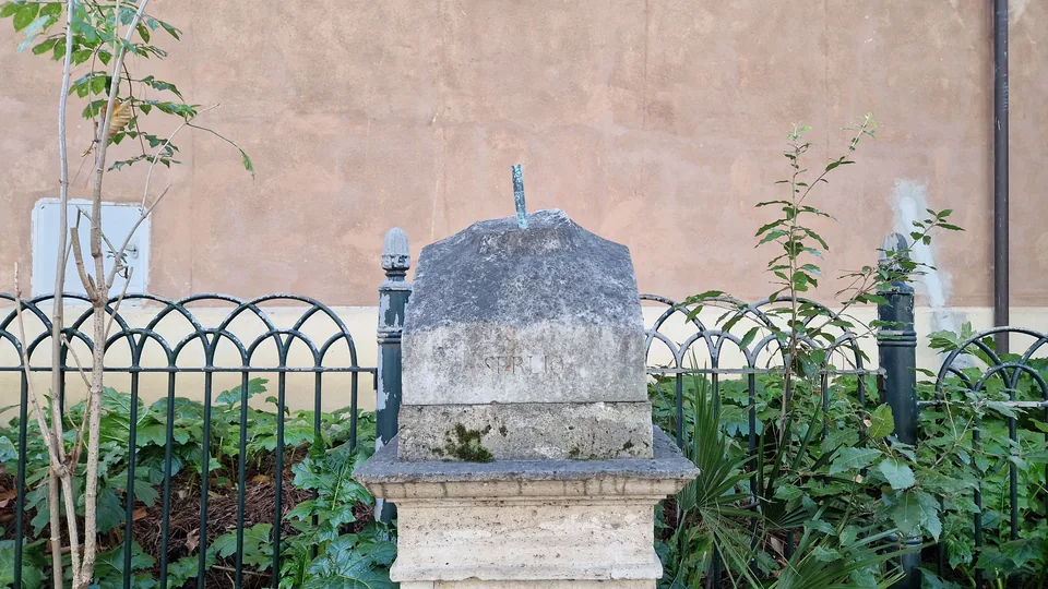 Bust of Sebastiano Serlio in Pincio gardens